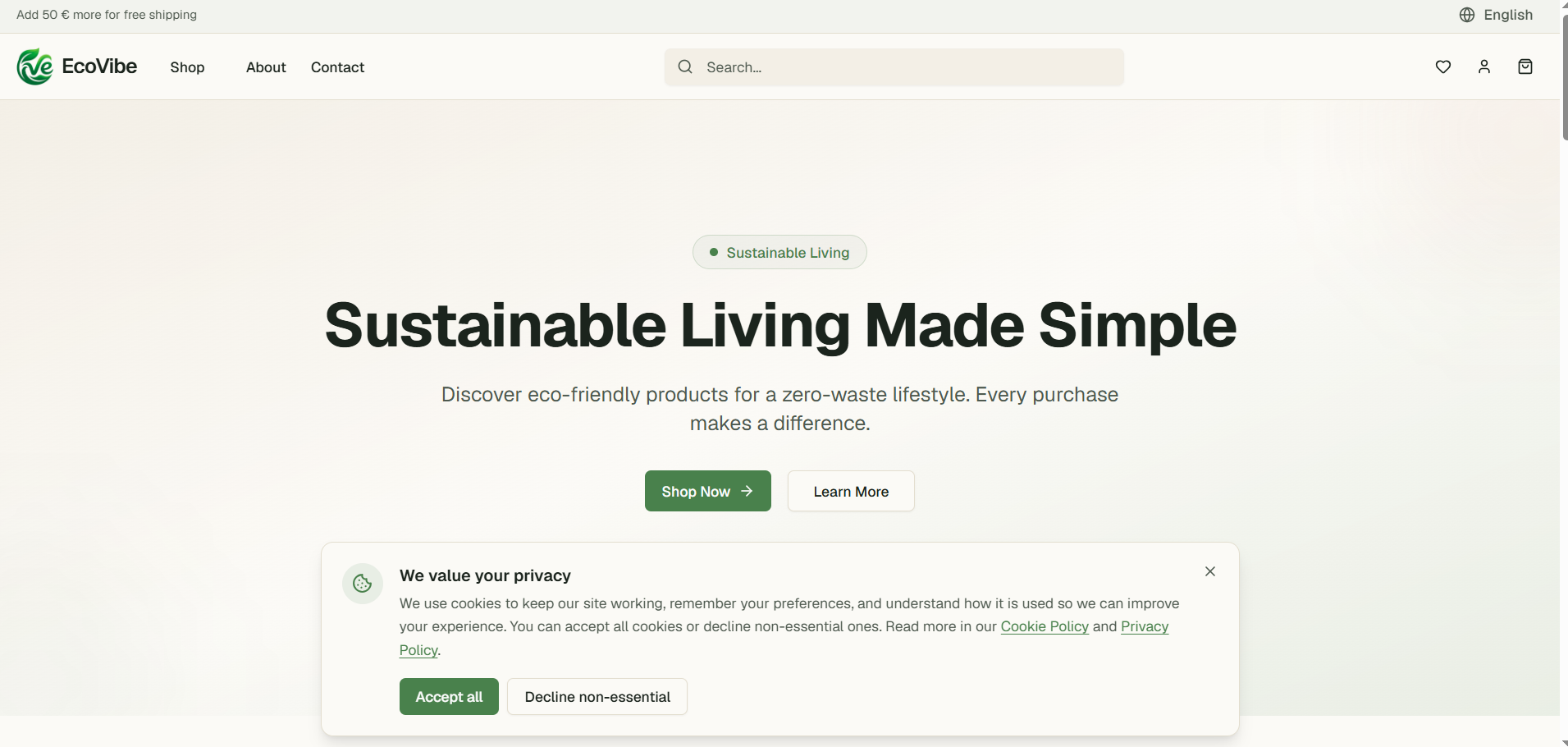 EcoVibe preview